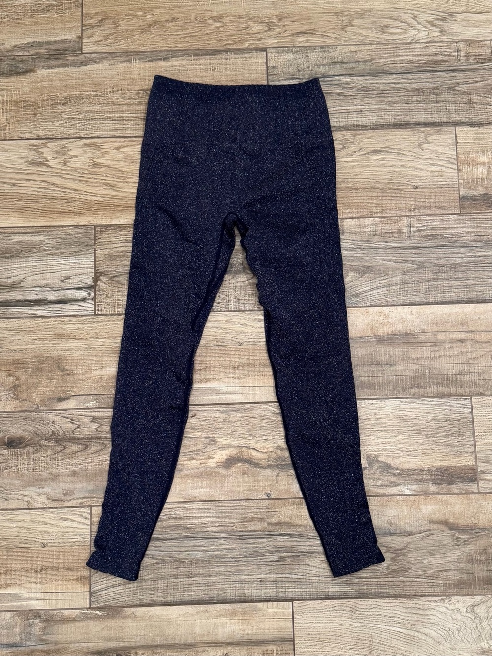 Fabletics Women’s Sparkle Navy Blue Leggings